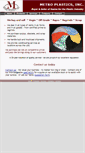 Mobile Screenshot of metroplasticsinc.com
